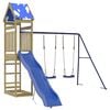 vidaXL Parque infantil de exterior madera de pino impregnada