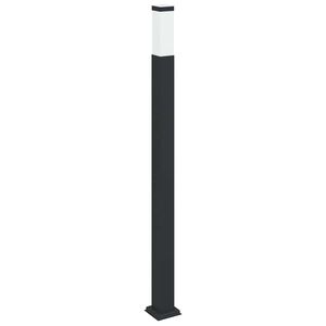 vidaXL Baliza de luz de 110 cm, color negro, IP44