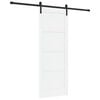 vidaXL Puerta Corredera 78 x 202 cm Madera de ingenier&iacute;a