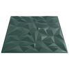 vidaXL Paneles de pared 12 uds XPS amatista verde 50x50 cm 3 m&sup2;