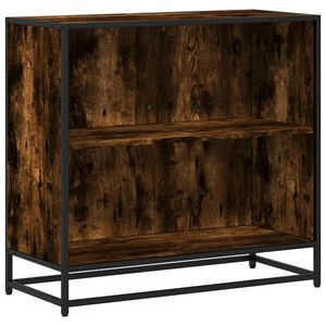 vidaXL Estanter&iacute;a madera ingenier&iacute;a color roble ahumado 80,5x35x76 cm