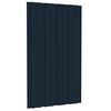 vidaXL Panel para tejado acero galvanizado antracita 12 uds 80x45 cm
