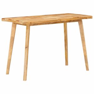 vidaXL Mesa de comedor Natural 100 x 55 x 75 cm Madera de mango maciza