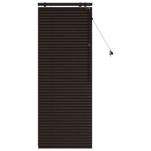 vidaXL Persiana veneciana Marr&oacute;n Oscuro 60 x 160 cm 35 mm