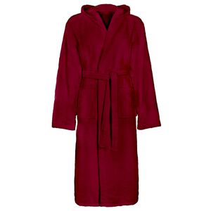 vidaXL Albornoz KINN Rojo S Algod&oacute;n