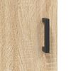 vidaXL Armario de pared madera ingenier&iacute;a roble Sonoma 69,5x34x90 cm