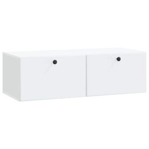 vidaXL Mueble de TV de pared 98 x 41 x 30 cm Blanco