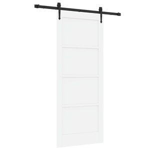 vidaXL Puerta Corredera ORKDAL Blanco 83 x 202 cm