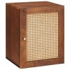 vidaXL Mueble de Cuarto de Ba&ntilde;o Marr&oacute;n 38 x 33,5 x 48 cm