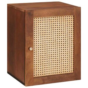vidaXL Mueble de Cuarto de Ba&ntilde;o Marr&oacute;n 38 x 33,5 x 48 cm