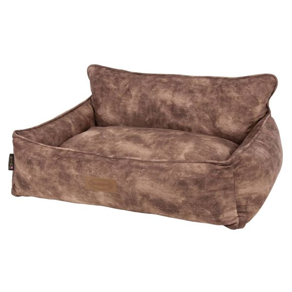 Scruffs & Tramps Cama para perros Kensington marr&oacute;n L 90x70 cm