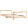 vidaXL Estructura de cama para niños madera maciza de pino 90x190 cm