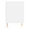 vidaXL Mueble de TV madera contrachapada blanco 150x30x44,5 cm