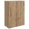 vidaXL Armario de pared Roble Artesanal 66 x 34,5 x 90 cm