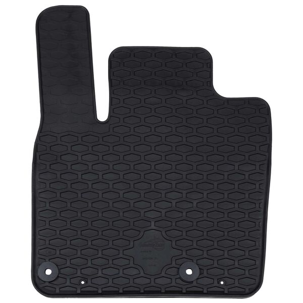 vidaXL Alfombrilla de Coche 4 pcs Negro apta para Nissan QASHQAI TPE