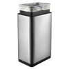 EKO Cubo de basura con sensor Mirage 45 L plateado mate