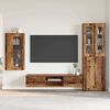 vidaXL Conjunto de mueble de TV con caj&oacute;n FLORIN Madera vieja