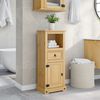 vidaXL Armario de ba&ntilde;o Corona madera maciza de pino 45x33x110 cm