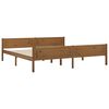 vidaXL Estructura de cama 4 cajones madera pino marr&oacute;n miel 200x200 cm