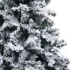 vidaXL Árbol de Navidad artificial 180 cm PVC y Acero y Plástico