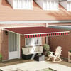 vidaXL Toldo Manual Poli&eacute;ster