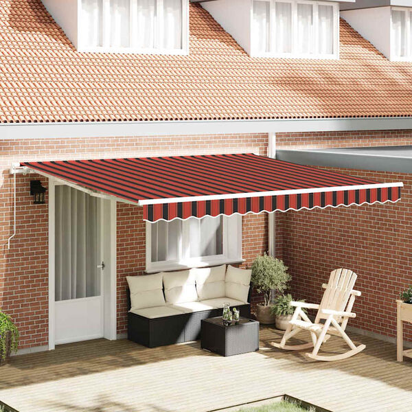 vidaXL Toldo Manual Poli&eacute;ster