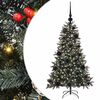 vidaXL &Aacute;rbol de Navidad artificial Verde 120 cm PVC, Pl&aacute;stico y Acero