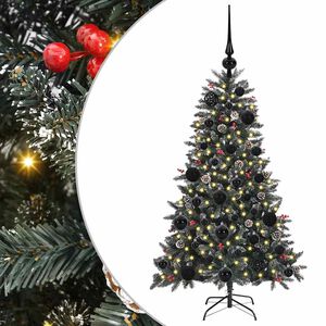 vidaXL &Aacute;rbol de Navidad artificial Verde 120 cm PVC, Pl&aacute;stico y Acero
