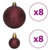 vidaXL Bolas de Navidad 100 uds color champ&aacute;n y marr&oacute;n 3 / 4 / 6 cm