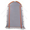 vidaXL Tienda de ducha impermeable gris y naranja
