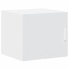 vidaXL Armario estrecho madera de ingeniería blanco 45x42,5x225 cm