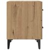 vidaXL Mueble cama con caj&oacute;n Roble artesanal 40 x 35 x 47,5 cm