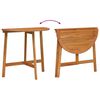 vidaXL Conjunto bistro 3 pcs Aceite Natural Madera de Acacia S&oacute;lida