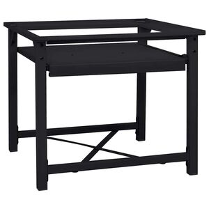 vidaXL Pedestal para Lavadora Negro 60 x 56 x 52 cm Acero