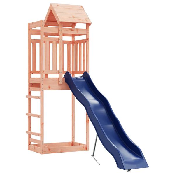 vidaXL Parque infantil de exterior madera maciza Douglas