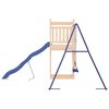 vidaXL Parque infantil de exterior madera maciza de pino