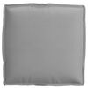 vidaXL Cojín de palé para asiento 2 pcs Gris 40 x 40 x 8 cm