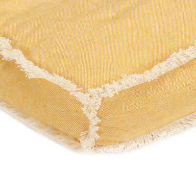 vidaXL Cojín para sofá de palets amarillo 73x40x7 cm