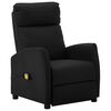 vidaXL Sill&oacute;n de masaje de cuero sint&eacute;tico negro