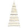 vidaXL &Aacute;rbol de Navidad Natural 120 cm madera maciza de fresno