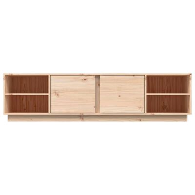 vidaXL Mueble de TV de madera maciza de pino 156x40x40 cm