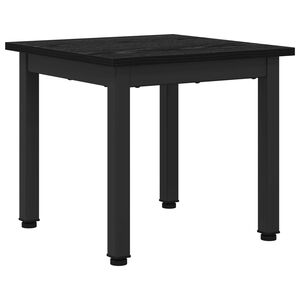vidaXL Mesa de Caf&eacute; Roble Negro 40 x 40 x 36 cm Madera de ingenier&iacute;a