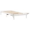 vidaXL Estructura de cama 75 x 190 cm Madera de pino macizo