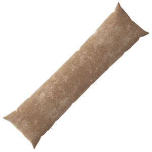 vidaXL Funda de almohada HEERLEN Marr&oacute;n 40 x 145 cm Tela Chenille