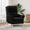 vidaXL sill&oacute;n Negro 76 x 94 x 102 cm Tela Sharpa