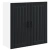 vidaXL Armario de Pared LUCCA Negro 80 x 31 x 80 cm