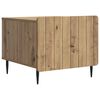 vidaXL Mesa de Caf&eacute; Roble artisan 49 x 50 x 42 cm Madera de Ingenier&iacute;a