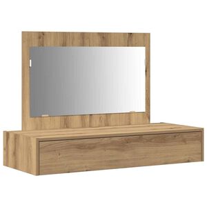 vidaXL Mesa Tocador Marr&oacute;n 100 x 40 x 70 cm Madera de ingenier&iacute;a
