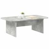 vidaXL Mesa de Caf&eacute; Gris Concreto 93 x 53 x 33 cm Madera de ingenier&iacute;a