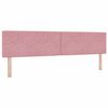vidaXL Cama tipo Box Spring con colch&oacute;n Rosa 200 x 200 cm Terciopelo
